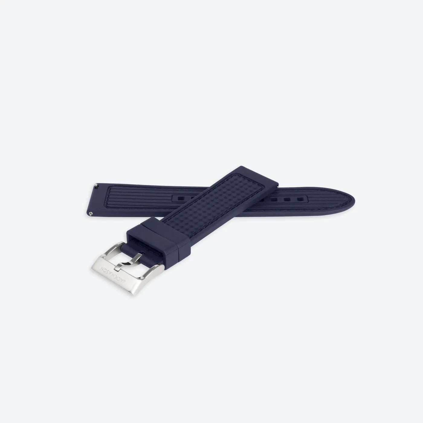 22mm Navy Textured Rubber Strap