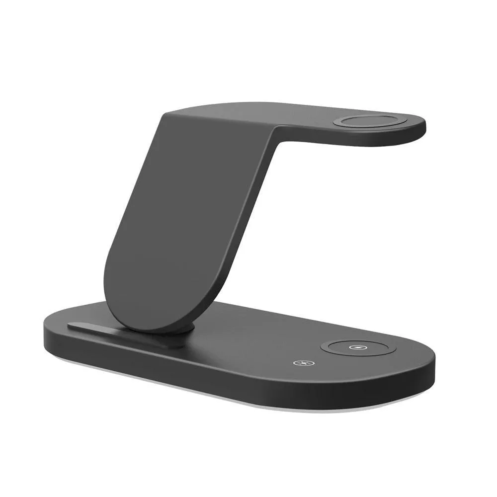 3 in 1 Wireless Charger Stand For Samsung Phone Galaxy Watch Buds iPhone Apple AirPods