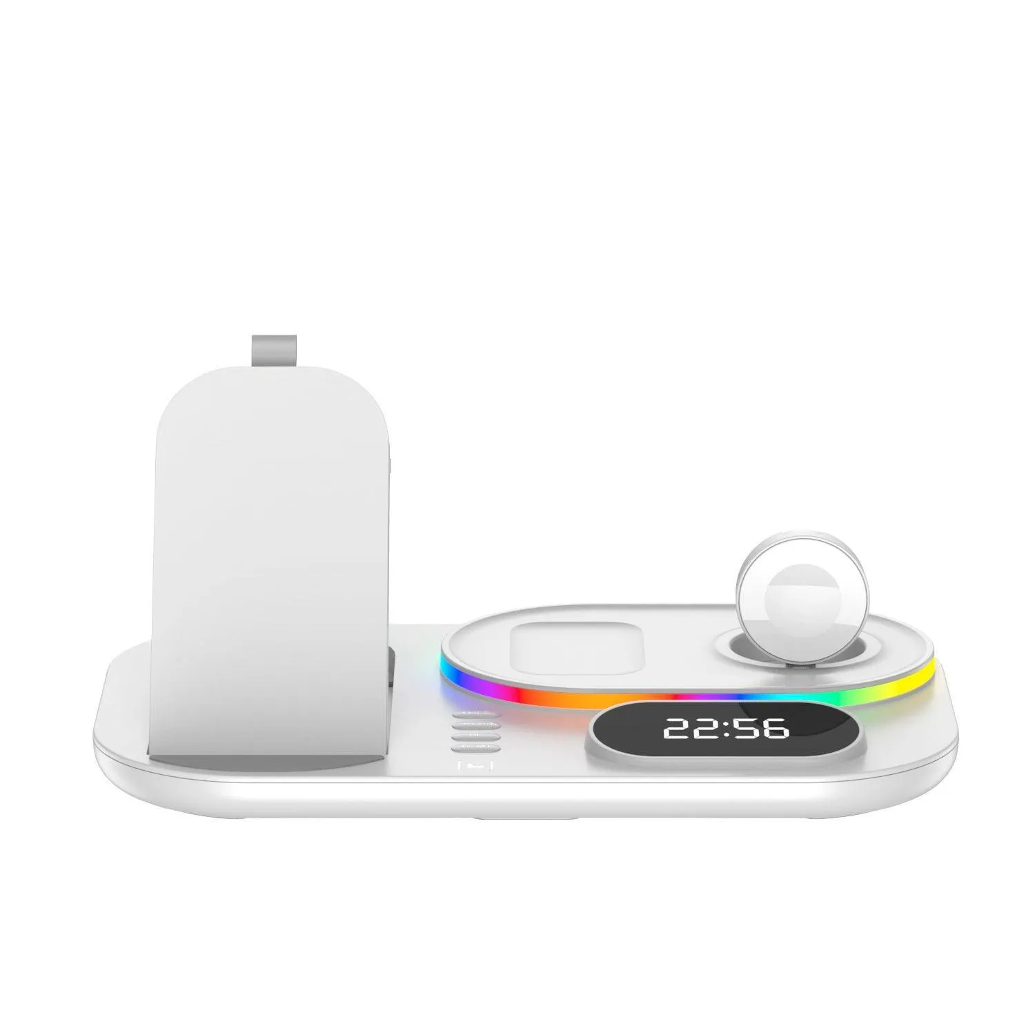 4 in 1 Wireless Charger Stand For iPhone Apple Watch AirPods Pro Samsung S21 Galaxy Watch