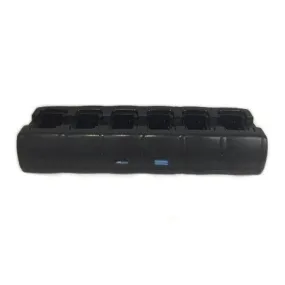 6-Bay Desktop Charger for iCom IP100/501 & ID-31/51 Series Radios