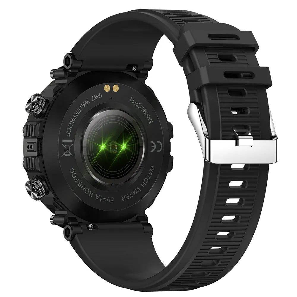 Active Pro Call  XL Connect Smart Watch with 3 Band Options Black