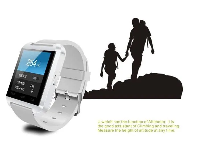 Altimeter Barometer Clock Wrist Watches High Quality Bluetooth Watch Barometer Touch Screen Answer and Dial the Phone Smartwatch