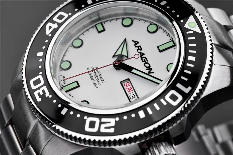 ARAGON Divemaster Automatic 50mm A054WHT