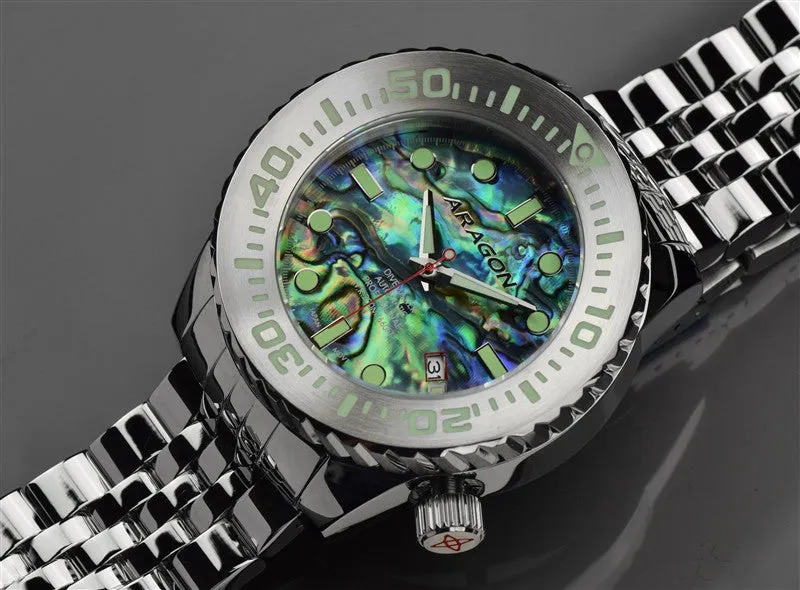 ARAGON Divemaster EVO 45mm Abalone Dial A264ABA