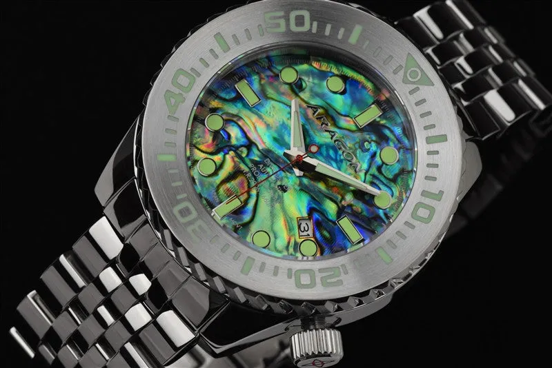 ARAGON Divemaster EVO 45mm Abalone Dial A264ABA