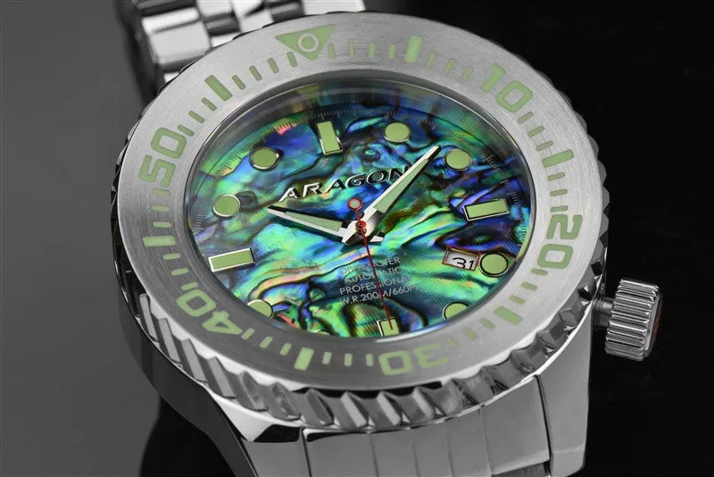 ARAGON Divemaster EVO 45mm Abalone Dial A264ABA