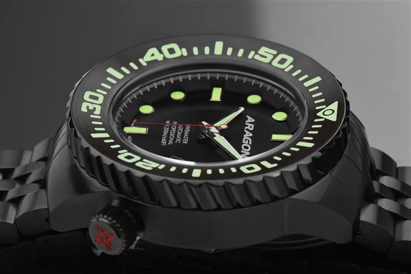 ARAGON Divemaster EVO IP Black 45mm A263BLK