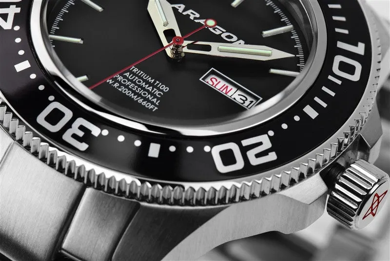 ARAGON Divemaster T100 Automatic 50mm A056BLK