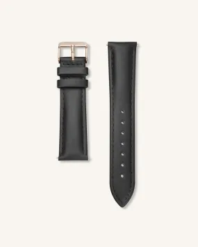 Black Rose gold Strap