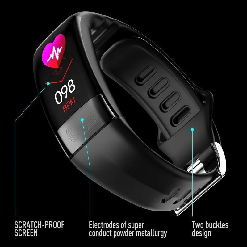 Blood Pressure Smart Band Heart Rate Smart Bracelet Activity Fitness Tracker Watch For iPhone Android