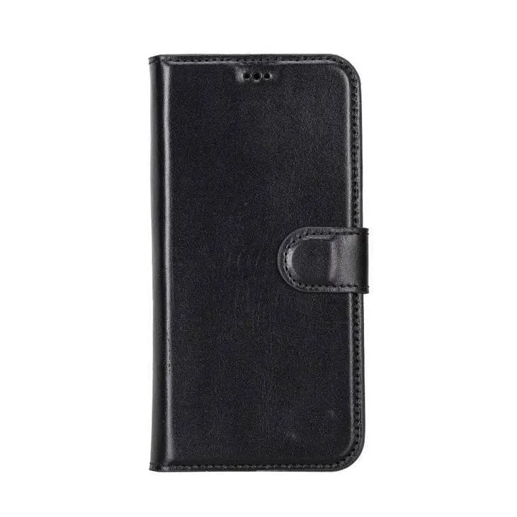 Brian Apple IPhone 14 Series Detachable Leather Wallet Case Darker Color (Set of 2)