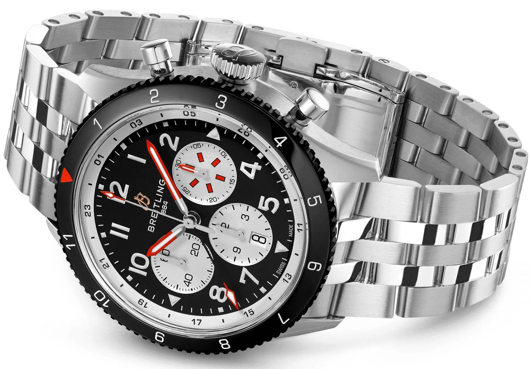 BRT Watch Super AVI B4 Chronograph GMT 46 Mosquito