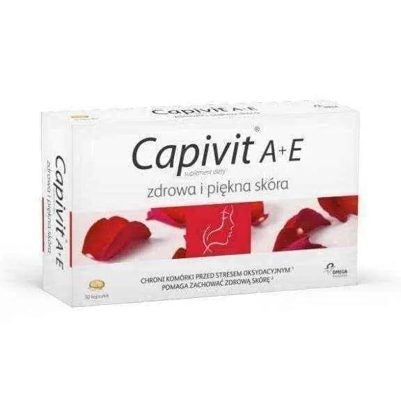 Capivit A   E Healthy and Beautiful Skin x 30 capsules