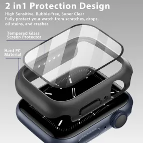 Case with Screen Protector for Apple Watch Series 9