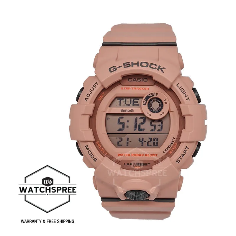 Casio G-Shock G-Squad for Ladies' GMD-B800 Lineup Pink Resin Band Watch GMDB800SU-4D GMD-B800SU-4D GMD-B800SU-4