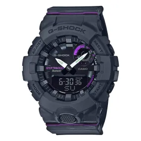 Casio G-Shock S Series G-Squad Bluetooth’?????¶ôÇï¶ôǝ??’?????¶ôÇï¶ôǝ?’?????¶ôÇï¶ôíôÇïÇ?ÇîÇ??€õ’??ǯ¶ôÇû¶ô¶©Ç??€õ????? Grey Resin Band Watch GMAB800-8A GMA-B800-8A