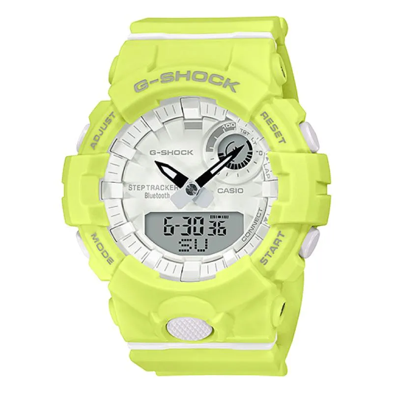 Casio G-Shock S Series G-Squad Bluetooth’?????¶ôÇï¶ôǝ??’?????¶ôÇï¶ôǝ?’?????¶ôÇï¶ôíôÇïÇ?ÇîÇ??€õ’??ǯ¶ôÇû¶ô¶©Ç??€õ????? Yellow Resin Band Watch GMAB800-9A GMA-B800-9A