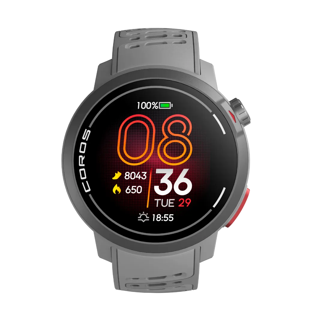 COROS - Pace Pro GPS Sport Watch - Grey Silicone (Coming Soon)