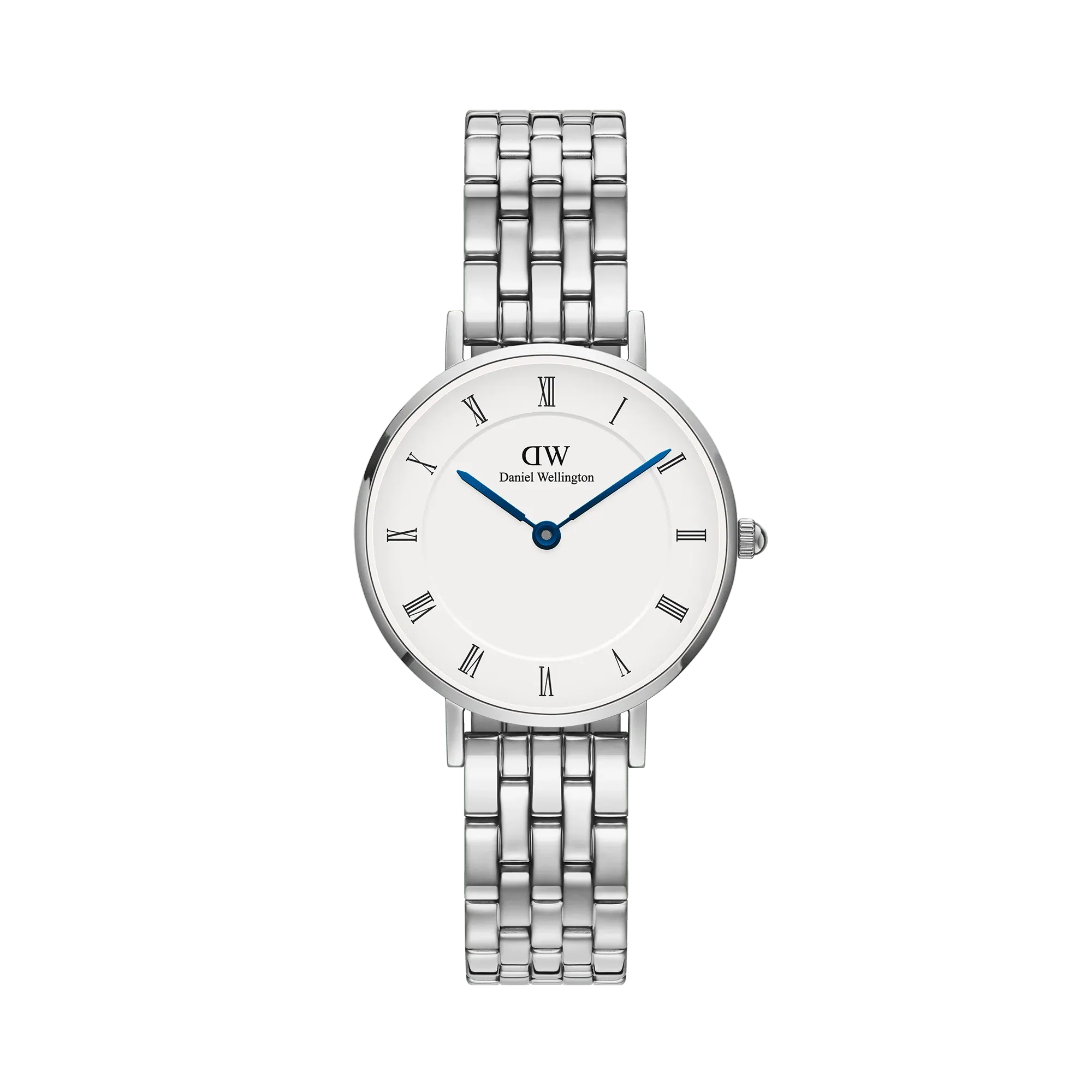 Daniel Wellington - Petite Roman Numerals 5 link silver