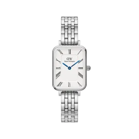 Daniel Wellington - Quadro Roman Numerals 5 Link Silver Watch