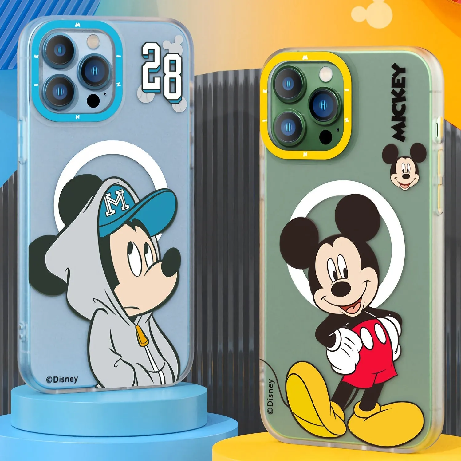 Disney Mickey Mouse MagSafe Matte Anti-Scratch Back Shockproof Cover Case