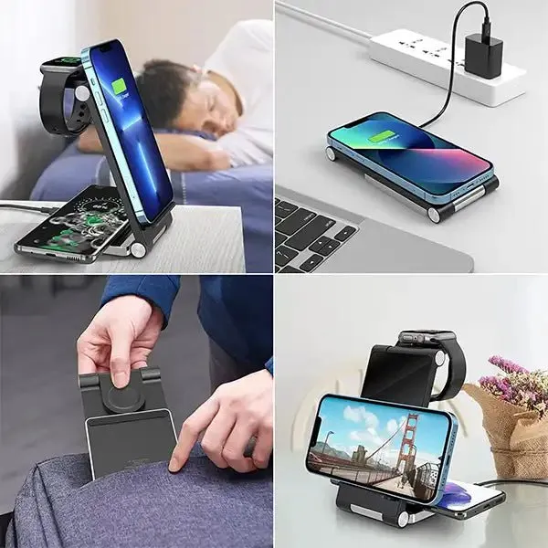 Fold - 3 in 1 Charging Station Holiday Bundle