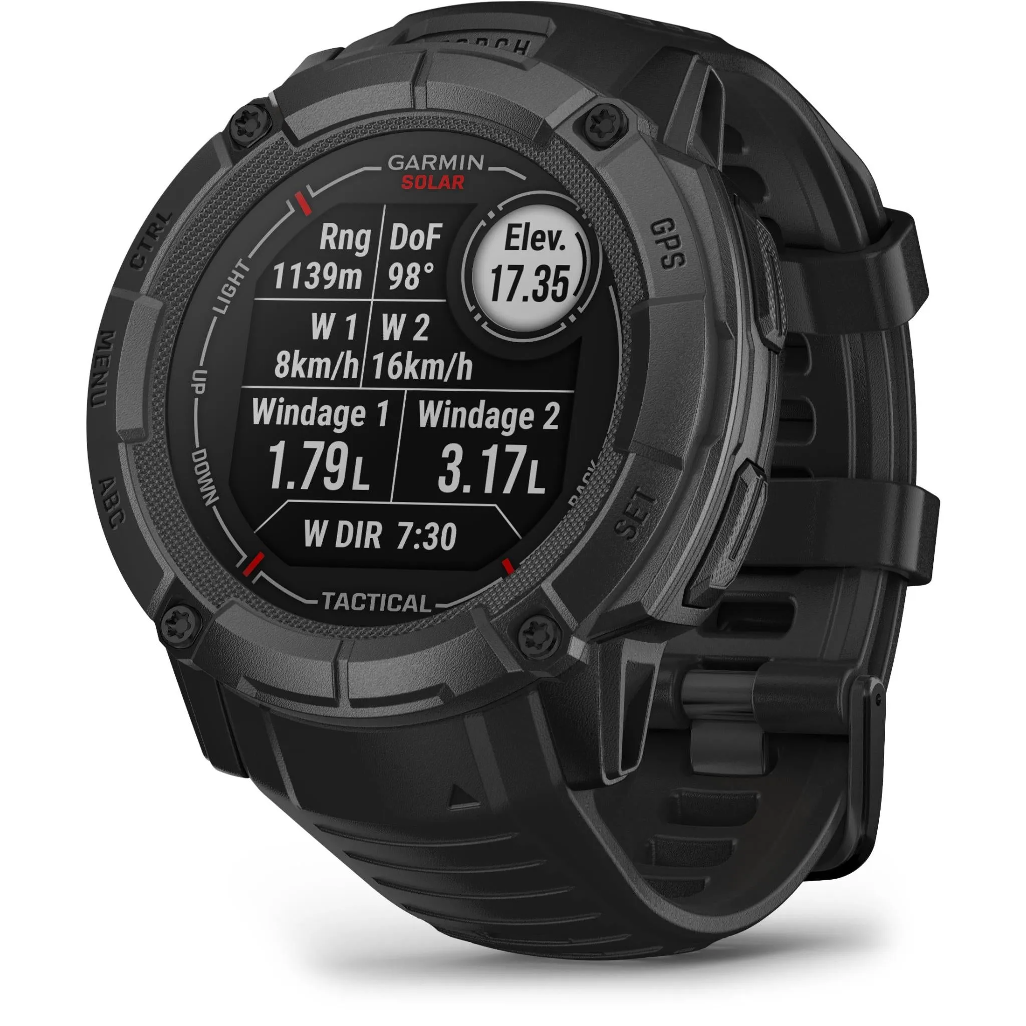 Garmin Instinct 2X Solar Sports Watch (Tactical Edition Black)