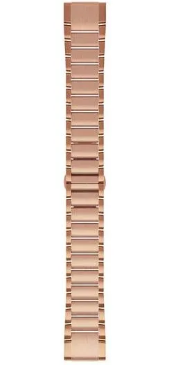 GRM Watch Band QuickFit 2 Rose Gold Tone Steel Bracelet