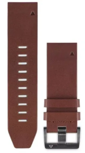 GRM Watch Bands QuickFit 22 Brown Leather