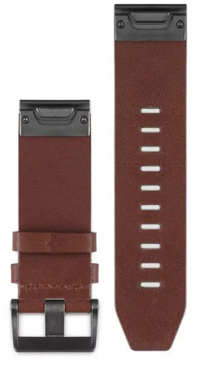 GRM Watch Bands QuickFit 22 Brown Leather