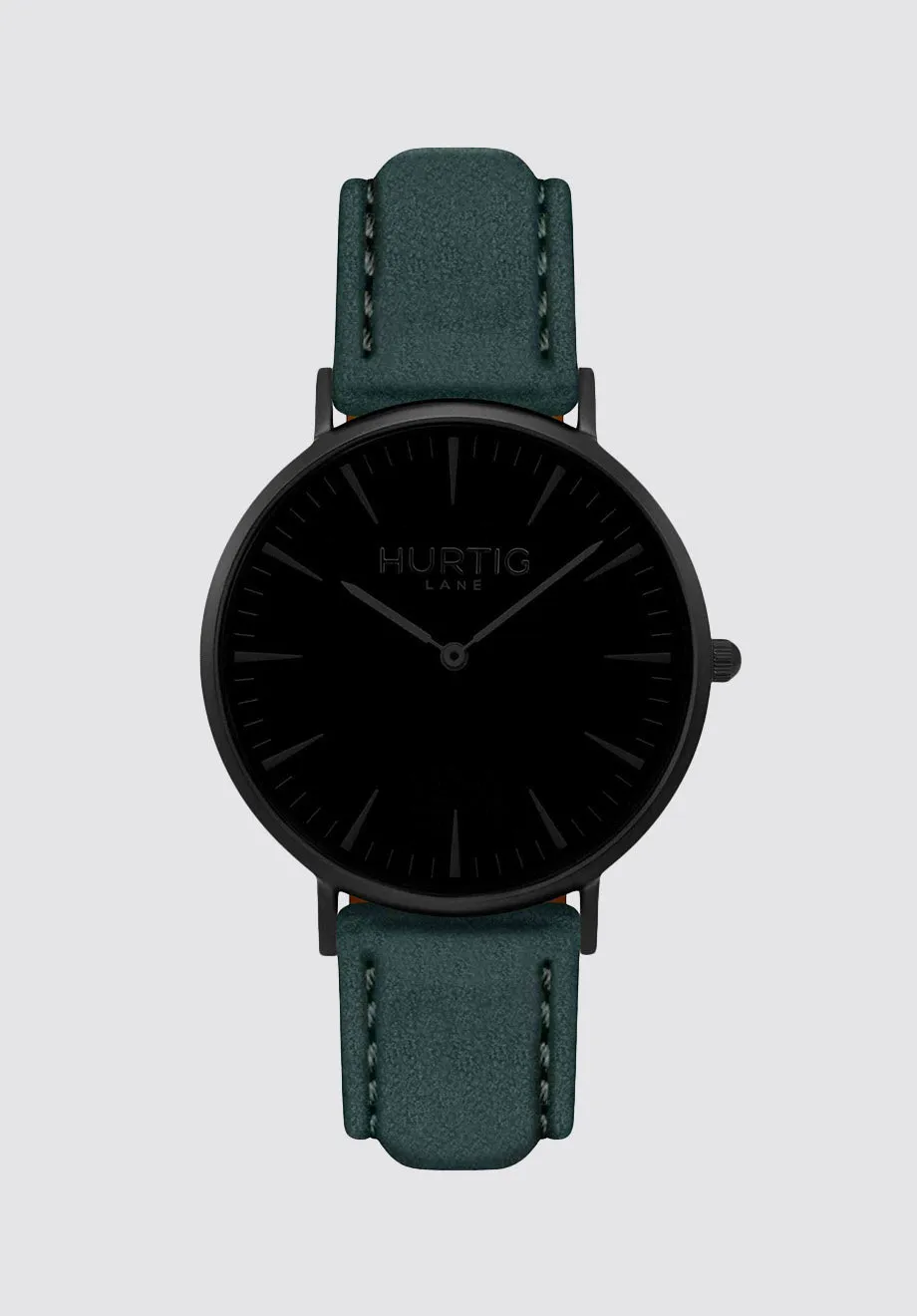 Hymnal Vegan Suede Watch All | Black & Forest