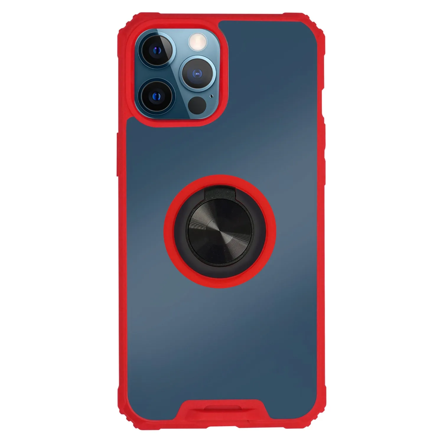 iPhone 12 Pro Max Case -  TPU Bumper, Ring Holder