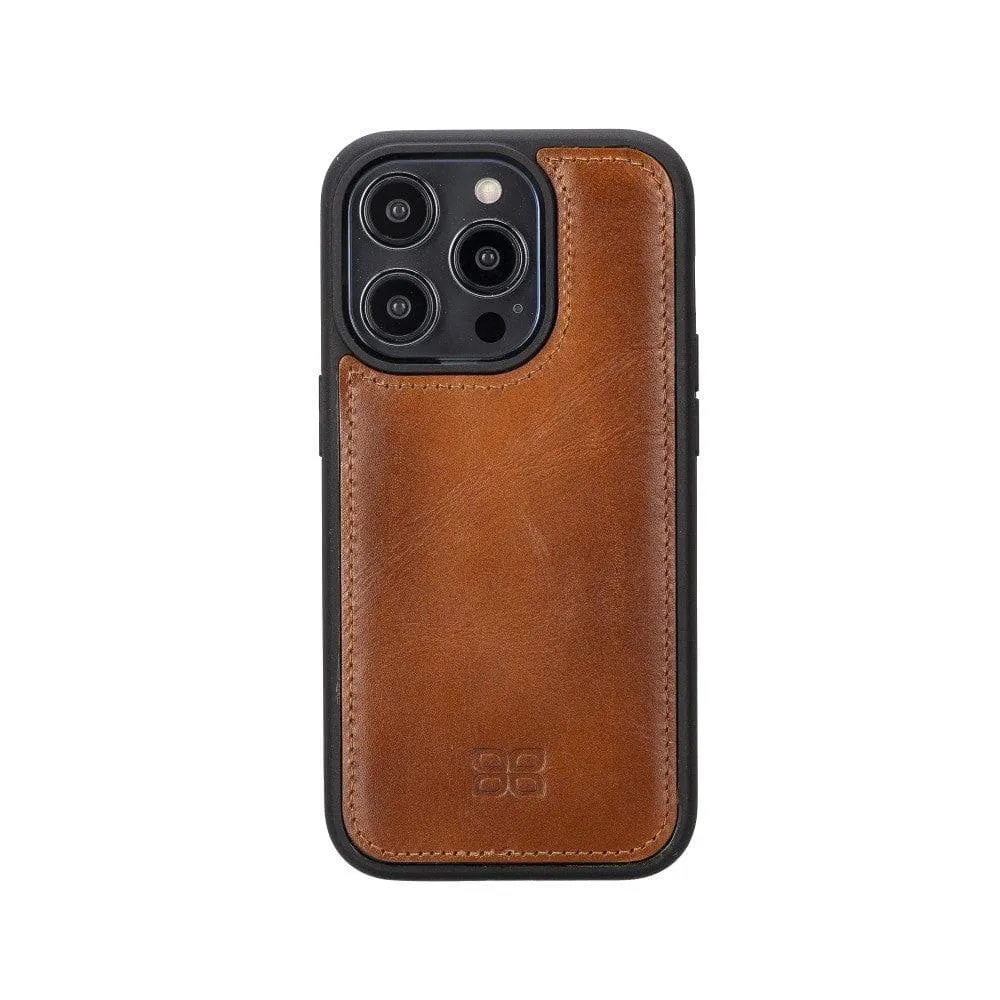 iPhone 14 Series Magnetic Leather Wallet Case