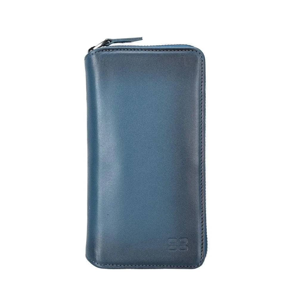 iPhone 14 Series Magnetic Leather Wallet Case