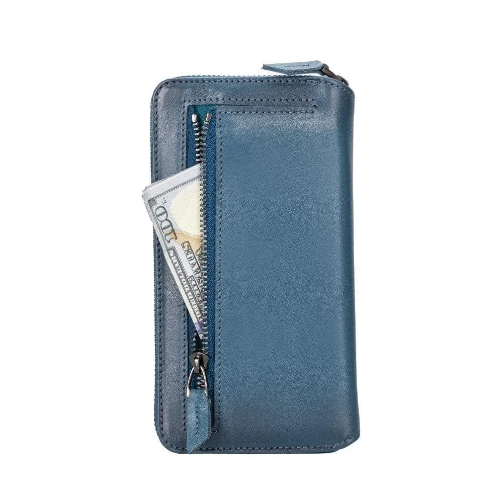 iPhone 14 Series Magnetic Leather Wallet Case