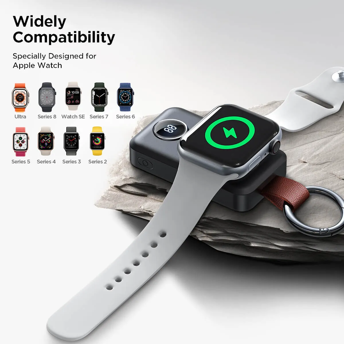 JOYROOM JR-WQW01 2000mAh Portable Watch Wireless Charger