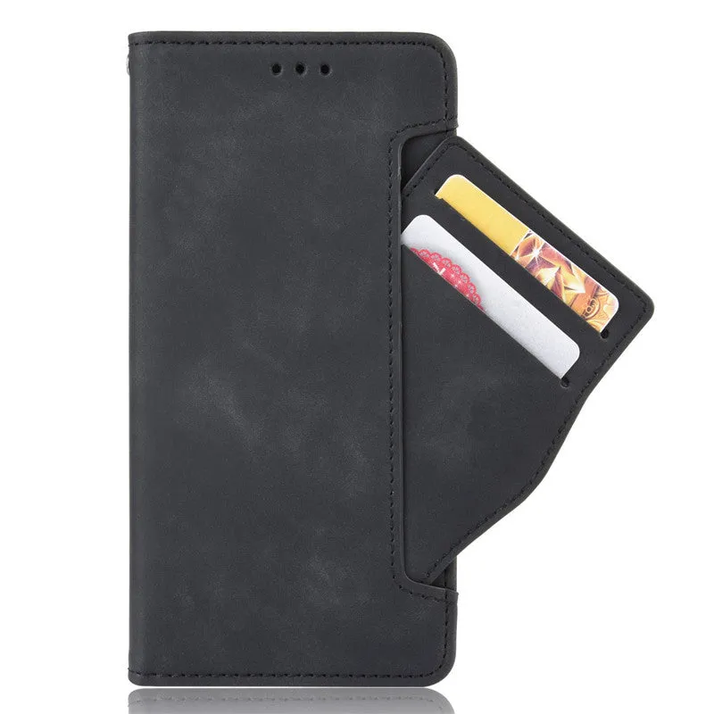 Leather flip phone case for Redmi Note 9 Pro Max Black