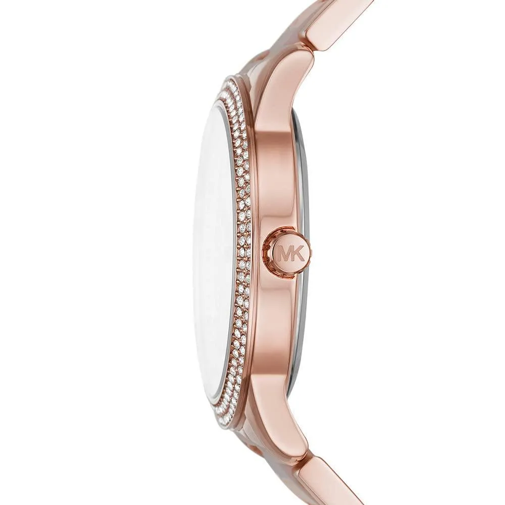 Michael Kors Tibby Multifunction, Rose Gold-Tone Stainless Steel Watch