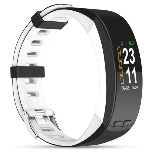 New GPS Sports Smart Band Heart Rate Smart Wristband Temperature Altitude Theromometer Fitness Tracker Smart Bracelet