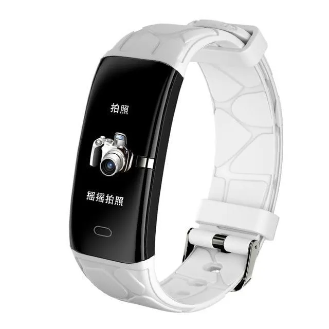 New Heart Rate Blood Pressure Fitness Bracelet IP67 Waterproof Sport Smart Band For iPhone Android