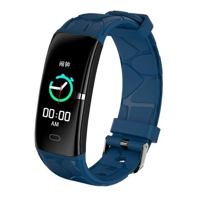 New Heart Rate Blood Pressure Fitness Bracelet IP67 Waterproof Sport Smart Band For iPhone Android