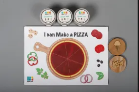 Play Dough Kit - I can make a Pizza !!