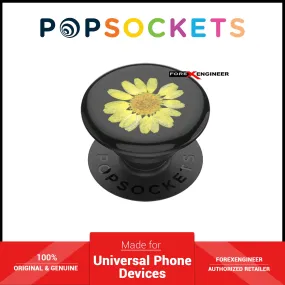 PopSockets Swappable PopGrip Premium Pressed Flower- Yellow Daisy ( Barcode : 842978173498 )