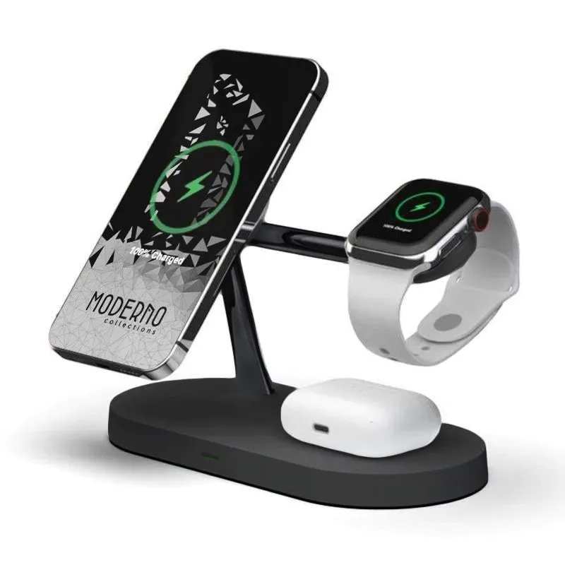 Premium MagSafe 3 in 1 Fast Wireless Charging Stand