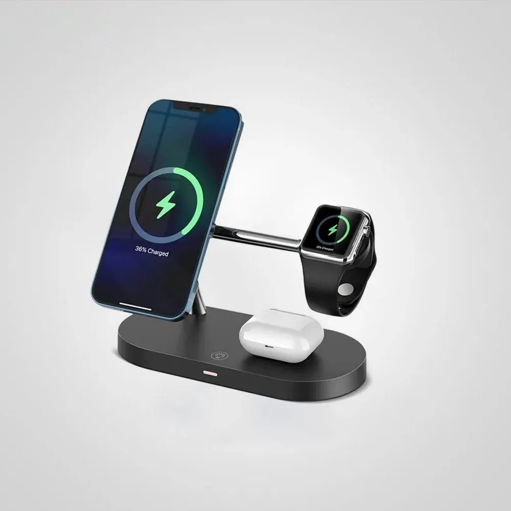 Premium MagSafe 3 in 1 Fast Wireless Charging Stand