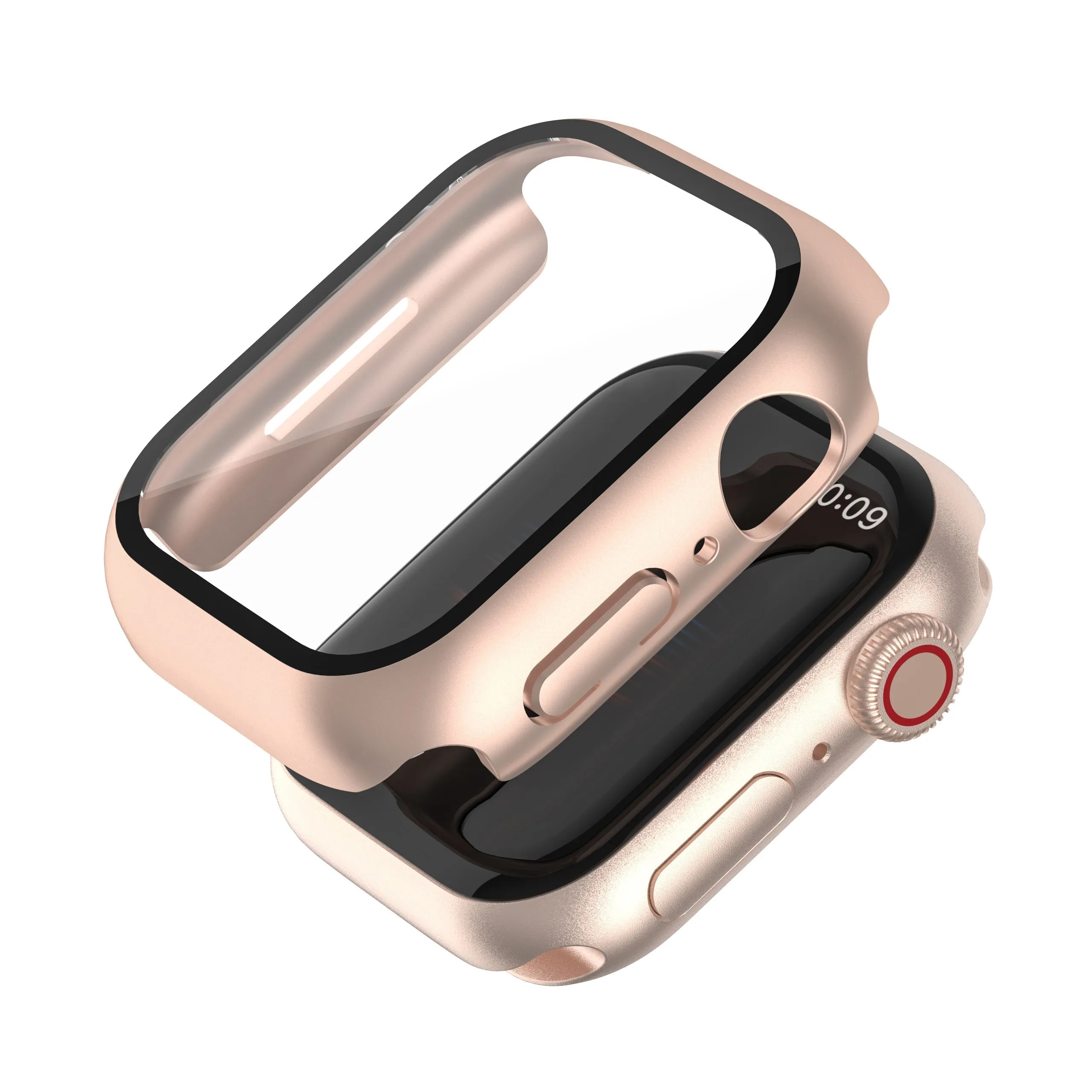 Protective Bumper Case with Screen Protector for Apple Watch 40mm- Matte Colors