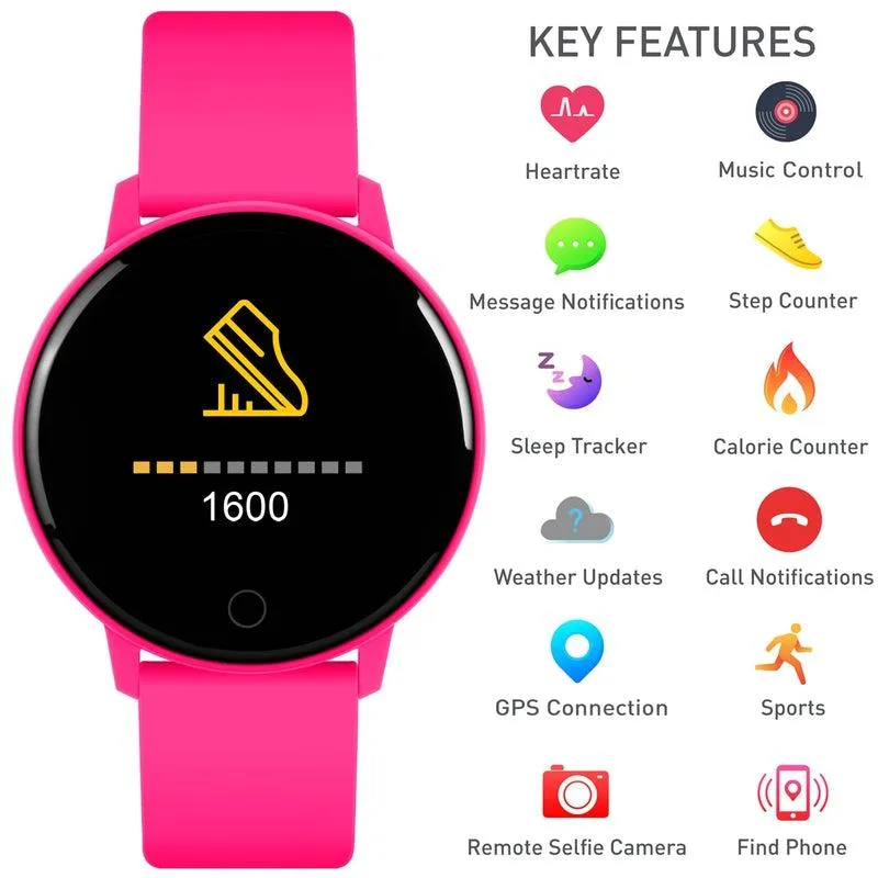 Series 09 Reflex Active Pink Smart Watch