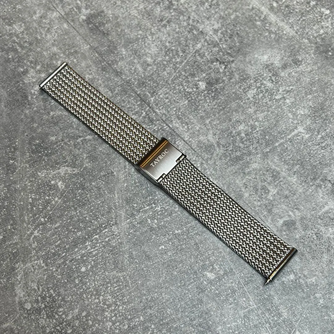 Silver Mesh Strap 18mm