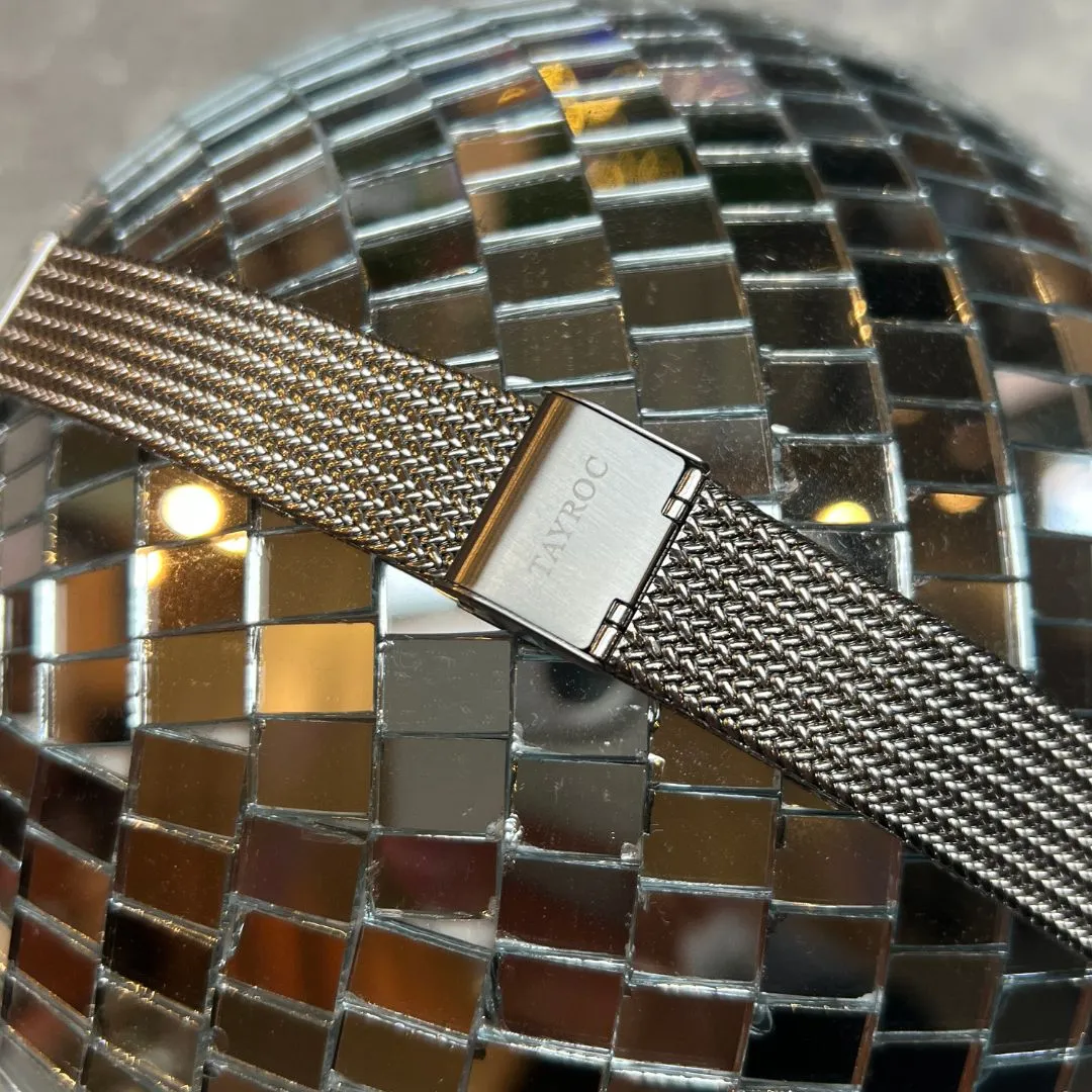 Silver Mesh Strap 18mm