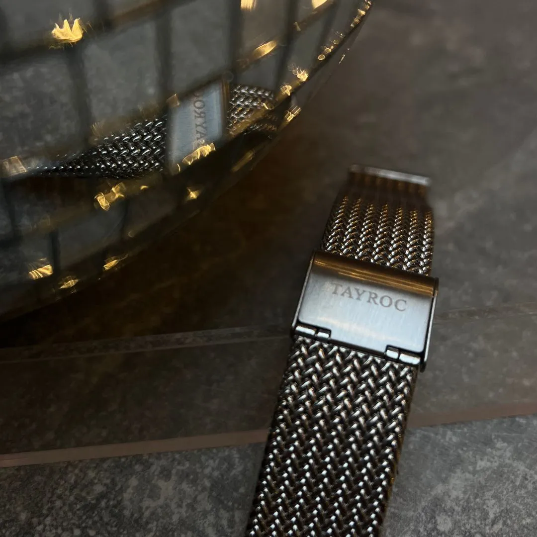 Silver Mesh Strap 18mm